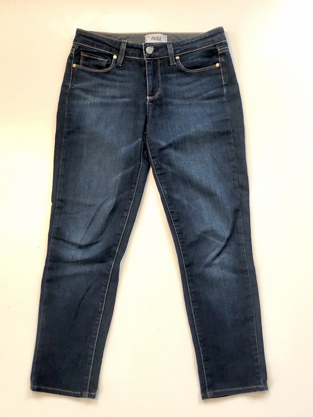PAIGE Skyline Skinny Men's Jeans - Navy Blue